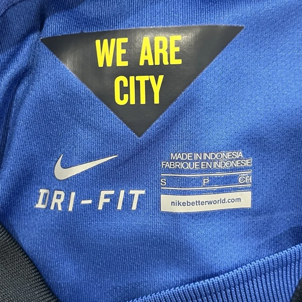 Manchester‎ City 2014/2015 Football Soccer Shirt Jersey Away Nike Mens Small